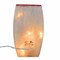 Stony Creek 7.75 In Vintage Postcard Med Vase Christmas Lighted Glass Accent , Pre-Lit Electric Christmas